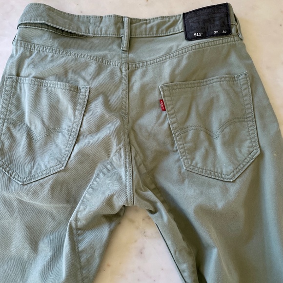 Levi’s 511 Stretch Green Slim Fit Jean - Picture 11 of 17
